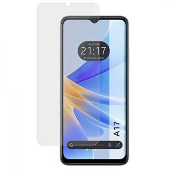 Protector de Pantalla Templado para Oppo A17 - Vidrio Cristal, Alta Transparencia, Resistencia a Rayones, Fácil Instalación, Compatible con Touchscreen
