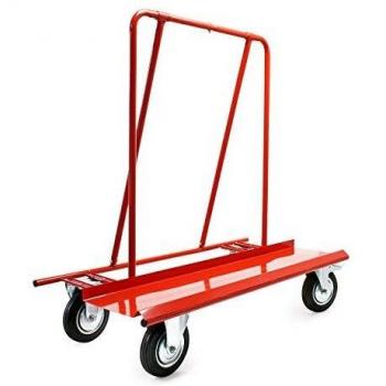 Carrito Dolly para Paneles hasta 800kg con Ruedas para Transportar Objetos Grandes, Puertas y Ventanas
