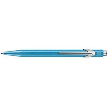 Caran d'Ache 849-671 - Bolígrafo con punta media, color turquesa