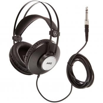 AKG Pro Audio K72 Over-Ear Closed-Back Studio Headphones (32 Ohm, Matte Black)