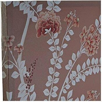 Biombo DKD Home Decor Hojas Lienzo Madera MDF