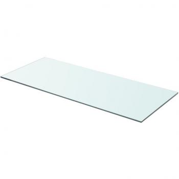 vidaXL Clear Glass Shelf Panel 70x30 cm