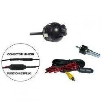 Kdx Audio KIN035782 - Cámara marcha atrás montaje empotrado orientable 360º