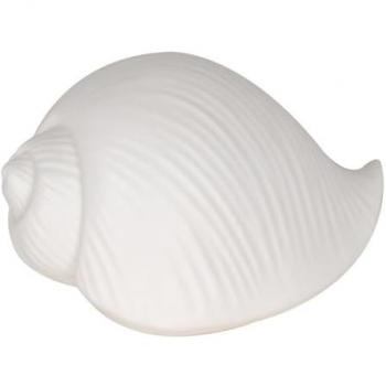 Lámpara Concha Decorativa Marinera Cruda - 8x13x9 cm