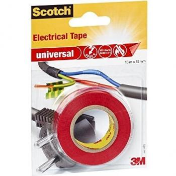 Scotch 4401RED - Cinta eléctrica aislante