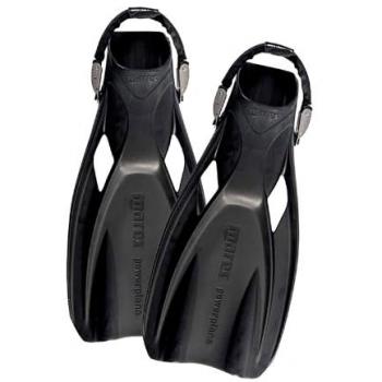 Aletas de Buceo Mares XR Power Plana Tec Unisex Adulto, Color Negro, Talla XXL