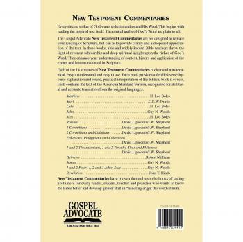 Comentario del Nuevo Testamento sobre Efesios, Filipenses y Colosenses por David Lipscomb - Edición en Rústica