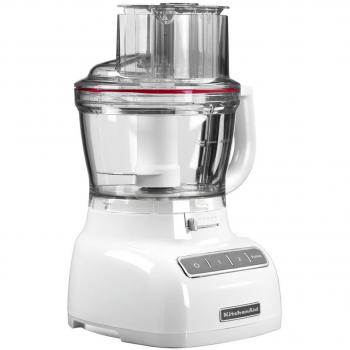 KitchenAid 5KFP1325EWH - Robot de cocina, 3,1 l, 300 W, 50 Hz, color gris y negro