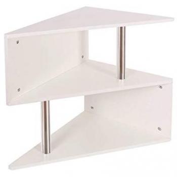 Mesa de centro Penola - Blanco, diseño moderno, estructura de madera MDF, acabado lacado blanco brillante, dimensiones 100 cm x 60 cm x 40 cm, fácil de montar y limpiar
