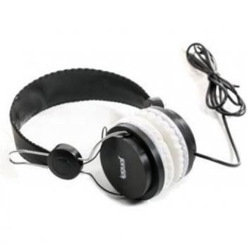 iggual Auricular Pro Negro/Blanco 3.5mm - Auriculares