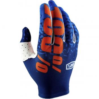100% CELIUM guante de montaña unisex, color azul marino/naranja