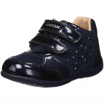 Geox B Kaytan A, Zapatos De Primeros Pasos, para Bebé-Niñas, Azul