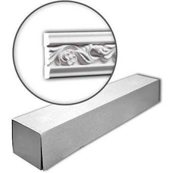 Moldura de Pared Profhome 151339 - Caja de 24 Piezas, Longitud Total 48 m, Poliestireno Expandido