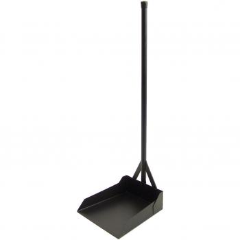 Imex El Zorro 71303 - Recogedor metálico reforzado, 76 cm, color negro