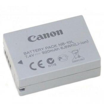Canon NB-10L Batería Recargable para Cámara Compatible con PowerShot SX40 HS, SX50 HS, SX60 HS, G15, G16, G1 X, G3 X