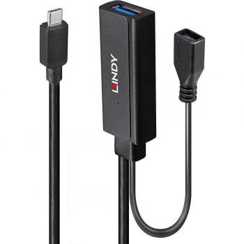 Cable Micro USB LINDY 43352 Negro 3 m
