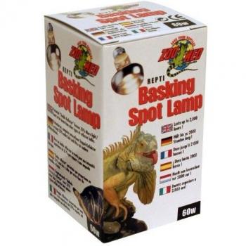 Lámpara de Calor y Luz Basking Spot 60W para Terrarios y Reptiles - Zoo Med