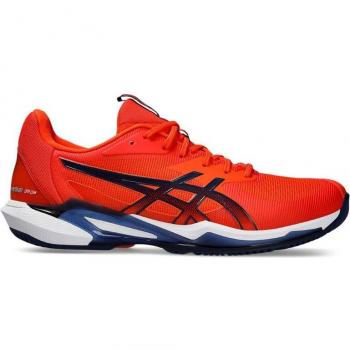 ASICS Solution Speed FF 3 Zapatilla Todas Las Superficies Hombres - Naranja, Azul Oscuro