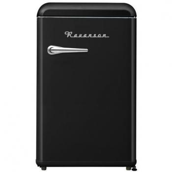 Nevera y Congelador Independiente Retro Ravanson LKK-120RB Negra