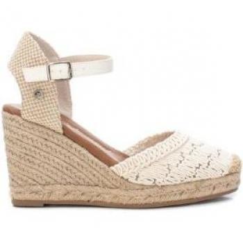 Sandalias de Mujer Xti 142335 en Color Blanco con Cuña de 8cm