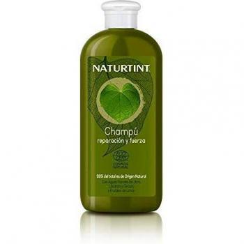 Naturtint Eco Champú Reparación y Fuerza - Nutre, Repara y Fortalece, Cabello Hidratado y con Brillo, 99% Ingredientes Naturales, Sin Siliconas ni Parabenos - 330 ml