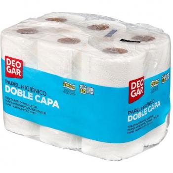 Papel Higiénico Deogar - 2 Capas - 12 Uds - Mejor Calidad y Precios Bajos