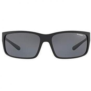 ARNETTE Men's 0AN4242 01/81 62 Sunglasses, Matte Black/Polargrey