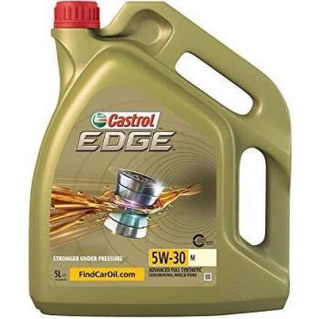 Castrol EDGE 5W-30 M Aceite de Motor 5Lx, Gold