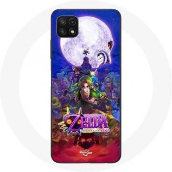 Funda para Samsung Galaxy A22 5G La Leyenda de la Máscara de Majora Zelda Videojuegos