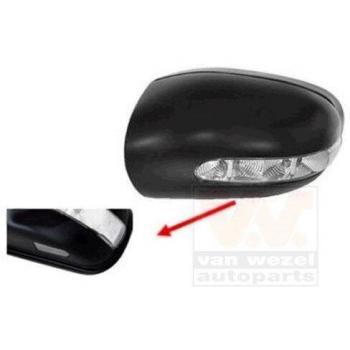 Cubierta de retrovisor exterior VAN WEZEL 3041841 y Hagus 3041841, compatible y duradera