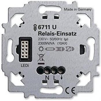 Busch-Jaeger Flush-Mounted Universal Relay Insert 6711 U