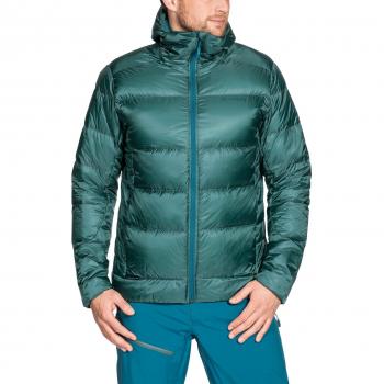 VAUDE Kabru Hooded Jacket III Chaqueta, Hombre, Eucalyptus, Medium