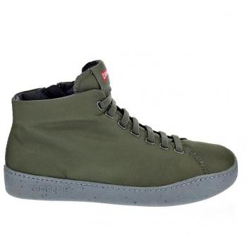 Camper Peu Touring Zapatillas Abotinadas para Hombre en Color Verde