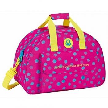 Safta 711750219 Bolsa, Girls, Rosa / Verde, 48 cm