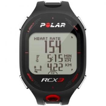 Pack Polar RCX3 Run (incluye S3+) - Reloj con pulsómetro con sensor de zancada (incluido) y compatible con GPS y sensor de velocidad (negro)
