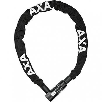 Candado de cadena para bicicleta AXA Absolute C5-90, combinación numérica, 90 cm, grosor 5 mm, nivel de seguridad 9/15