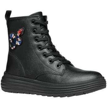Botas Geox Phaolae Niña Negro, Botín, Color Negro, Talla 31 EU