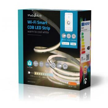 Tira LED SmartLife Wi-Fi COB 2.00 m IP20 Blanco Cálido a Frío 2700-6500 K 1000 lm Android/iOS