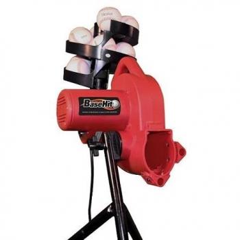 Calentador Deportes basehit Béisbol Pitching Machine con Bono Bola alimentador