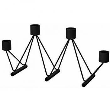 Cooee Design Vinkel Black - Soporte para Velas