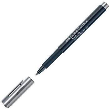 Rotulador Metallico Faber-Castell 1.5mm Plata Multisuperficie
