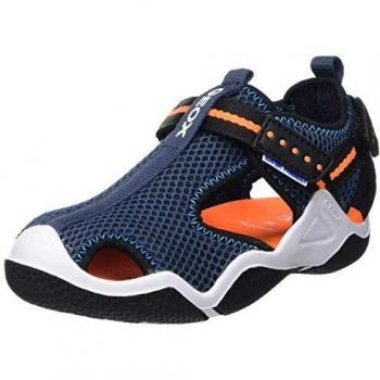 Geox JR Wader A, Sandalias Deportivas, Azul Marino, 33 EU