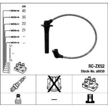 Juego de cables de encendido NGK 8839