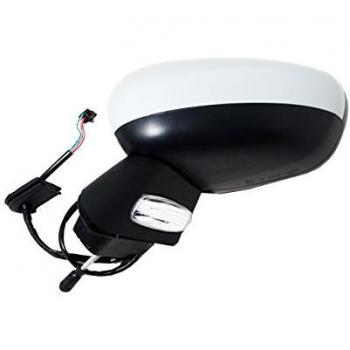 Retrovisor Alkar 6139862 - Espejo retrovisor exterior para automóvil, compatible con diversos modelos, fabricado en plástico de alta calidad, incluye soporte ajustable y cristal templado para mayor resistencia
