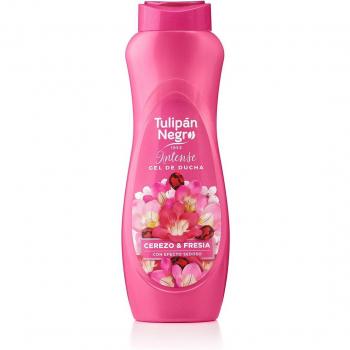 Gel de Baño y Ducha Intense 550ml - Tulipán Negro - Cerezo y Fresia