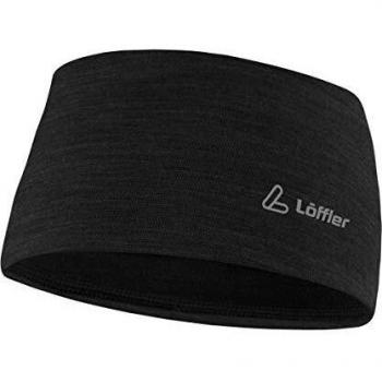 Löffler Merino 21730 - Cinta para la Frente, Negro