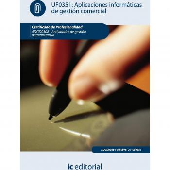 Aplicaciones informáticas de la gestión comercial. adgd0308