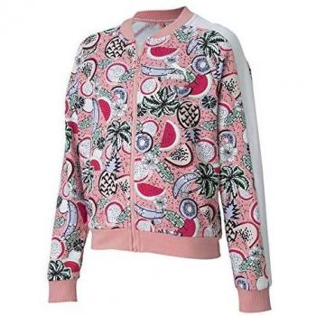 PUMA Classics Fruit Jacket G Chaqueta, Unisex niños, Peony, 116
