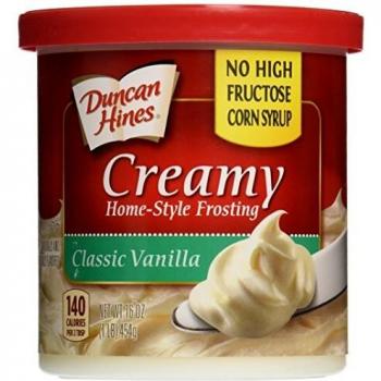 Duncan Hines Frosting Vanilla 453gr