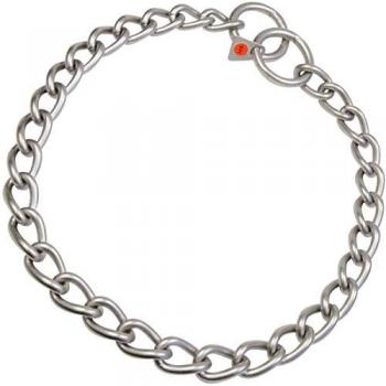 Collar para Perro Hs Sprenger (55 cm) de Acero Inoxidable, eslabón retorcido, acabado mate